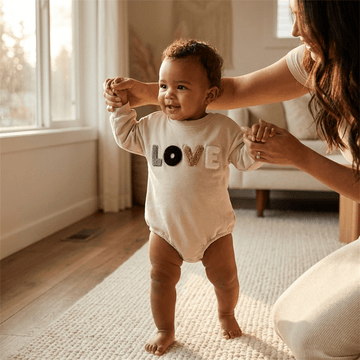 Love Organic Cotton Baby Romper - Jaden's Brand